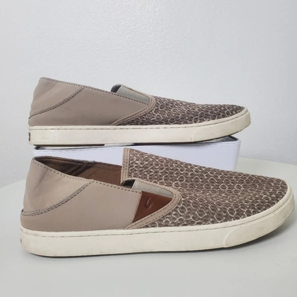OluKai Women's Pehuea Island Inspired Breathable Mesh‎ Slip On Sneaker Shoes